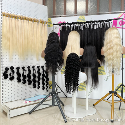 Pineapple Wave 40 Inch Wig Human Hair Lace Front,Pineapple Virgin Human Hair Bundle,Free Sample Cambodian Hair Bundle